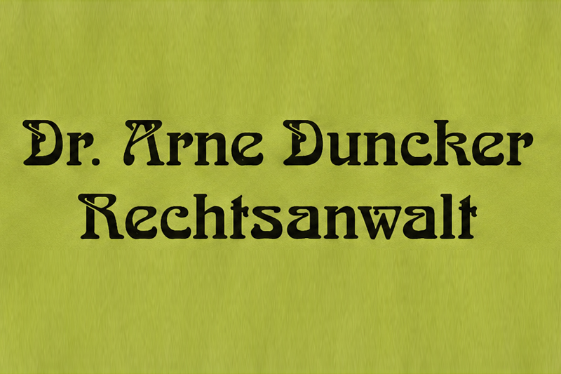 Rechtsanwalt Duncker
