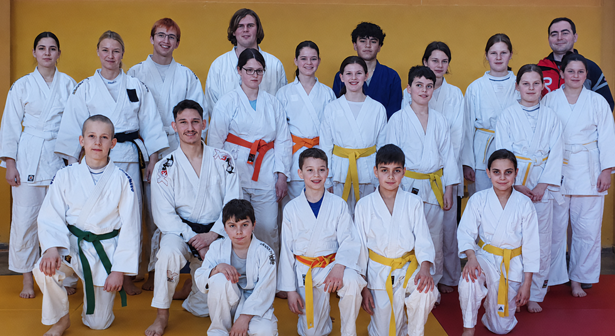 Training der Ju-Jutsu Sparte.