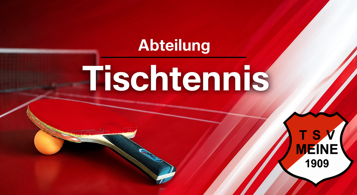 Tischtennis beim TSV Meine 09 e.V.
