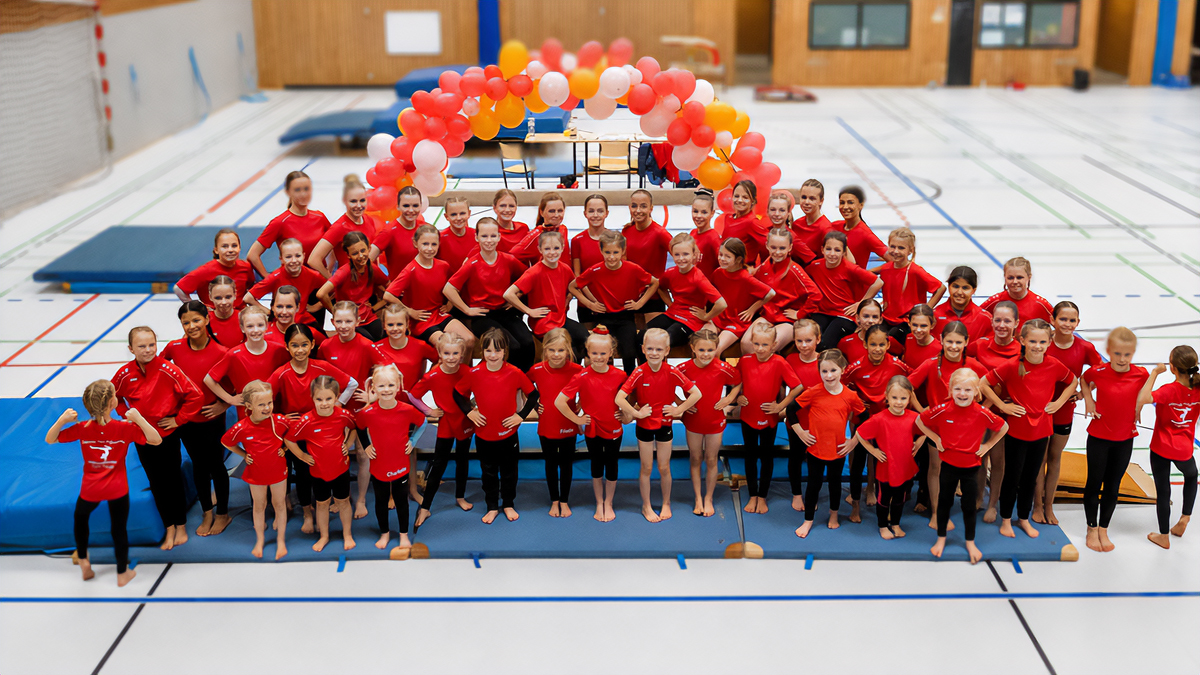 Gruppenbild der Turnerinnen des TSV Meine 09 e.V.